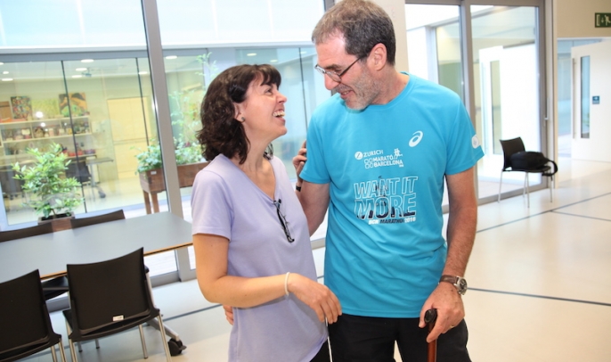 Área pacientes Centre Esclerosi Múltiple de Catalunya (Cemcat)
